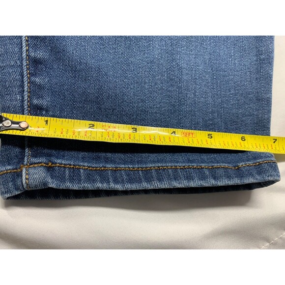 Judy Blue Jeans Womens 15/32 Blue Boyfriend Fit Ankle Stretch Denim - Picture 9 of 10